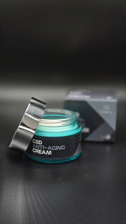 Crema anti-età al CBD