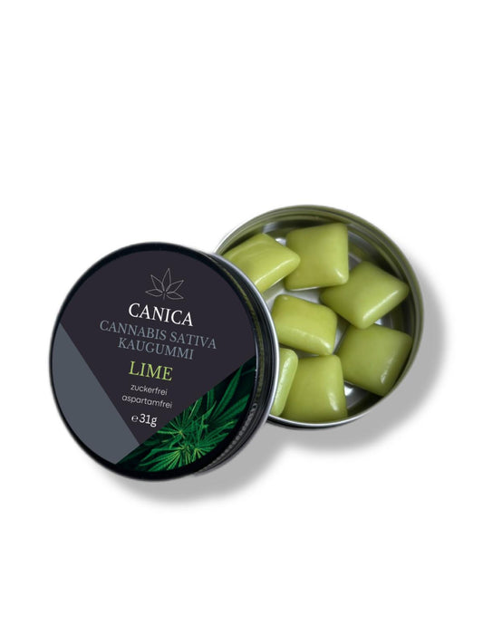 Hanf Kaugummi Limette